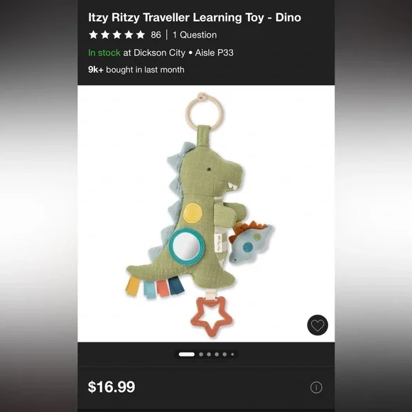 Itzy Ritzy Dinosaur Bundle - Picture 11 of 12